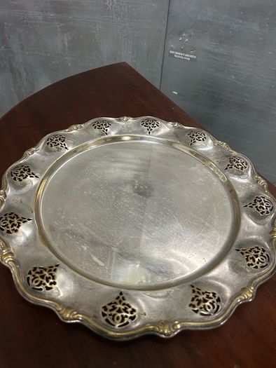 Silver plated tray