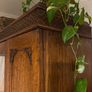 Oak wardrobe with mirror Image 4
