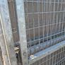 Dog Run and house.   Galvanized.  Heavy duty. Image 7