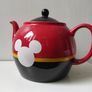 Original Disney Mickey Mouse Icon Ceramic Teapot Image 3