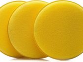 Glass Polish 15001 Ultra-Soft Foam Applicator Pad, Multi-purpose Sponge Pad | 125 mm | Pack of 3
