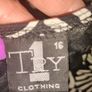 Try clothing cross over midi dress size UK16 EU44 Postage included Image 6