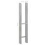 Fence Anchors 6 pcs Silver 10x6x60 cm Galvanised Steel Image 7