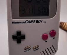 game boy alarm clock