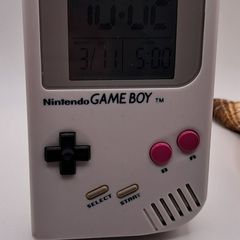 game boy alarm clock