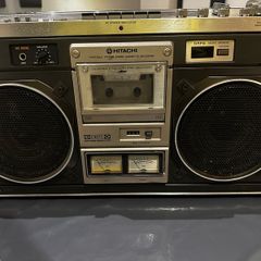 Vintage Philips Boombox D8323 Radio Cassette Recorder, working good.