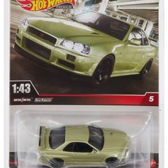 Hot Wheels Premium 1:43 Scale Nissan Skyline GT-R (BNR34)