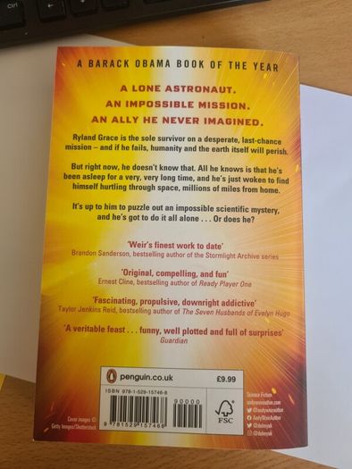 Project Hail Mary Andy Weir