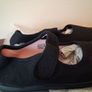 Girls Black Pumps Image 4