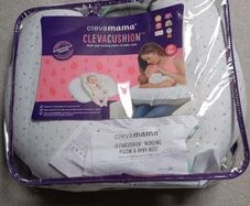 Clevamama nursing pillow and baby nest