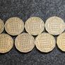 Full Date Run 1953 To 1967 Elizabeth Ii Three Pence Image 4