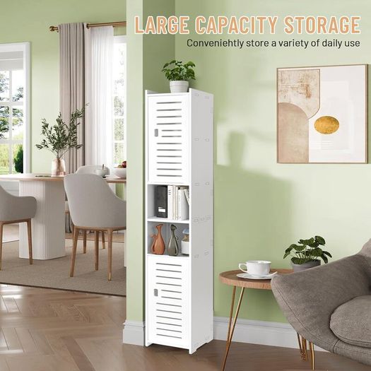 Bathroom Cabinet Floor Standing Waterproof Storage