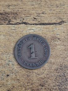 German Empire, Germany, 1 Pfennig 1899 F - free standard postage