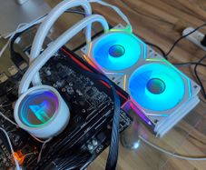 Tempest 240 ARGB Liquid Cooling Kit White