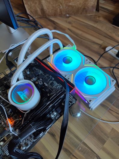 Tempest 240 ARGB Liquid Cooling Kit White