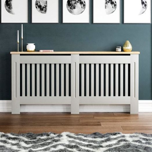 XL 172cm Radiator Cover Grey