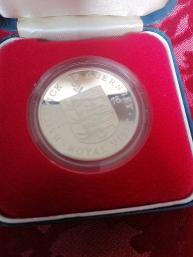 1978 Guernsey Silver Proof Coin