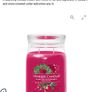 Yankee candle Sparkling Winterberry Image 2