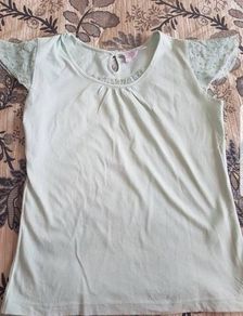 Mint Green Monsoon Girls Tee Age 12-13 NEW