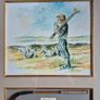 Rare Nick Pearce Hand-Crafted 1/4 Scale Golf Shadow Box Appledore Caddie Boy Image 4