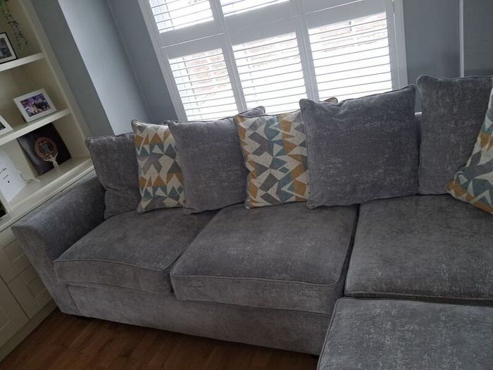 L shaped couch