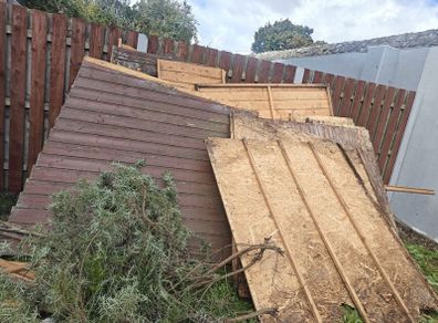 wood shed parts