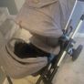 silver cross wave tandem buggy Image 3