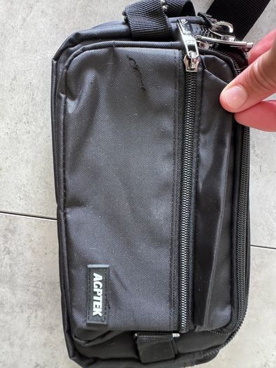 AGPTEK Bum Bag, Large Capacity RFID Waist Bag for Men Women Ladies Black, L