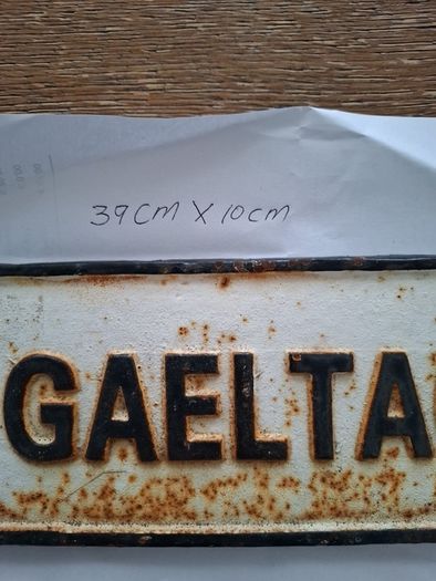 An Gaeltacht Road Sign