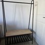 Stylish coat rack and shoe storage Image 2