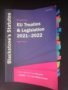 FE1 EU Law Treaties and Legislation