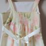 Girls Lemon Floral Dress Age 7-8 Image 4