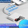 3-in-1 SD Card Reader with USB Adapter - Plug & Play Memory Card Viewer for Phones USB-C Type-C Connector Image 2