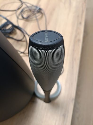 Harman Kardon Champagne Hk695 01 Multimedia 2.1ch Computer Speaker System