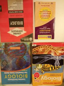Leaving Certificate Biology revision book & Exam Papers (Higher level)