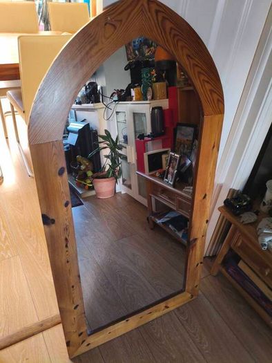 Large gothic arch mirror