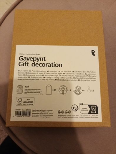 christmas gift decoration set