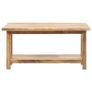 Extendable Coffee Table 90x(45-90)x45 cm Solid Mango Wood Image 4