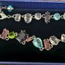 Swarovski multi colour crystal choker necklace Image 2