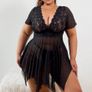 BNWT Fab Black Nightdress size 20 Image 4