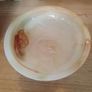 onyx marble pedestal bowl Image 2