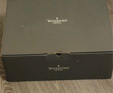 Waterford crystal candle