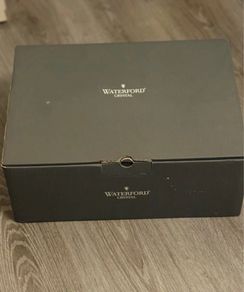 Waterford crystal candle