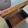Chinese - Hand Carved Wooden Storage Chest Image 3