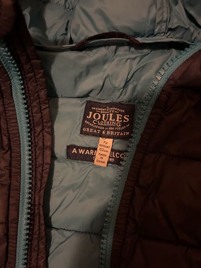 Joules puff jacket