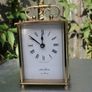 Vintage Brass Carriage Clock Image 2