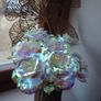 Holographic Artificial Rose Bouquet Image 2