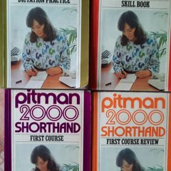Pitman 2000 Shorthand Books x 4