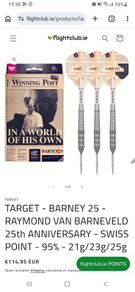 Darts Barney 25