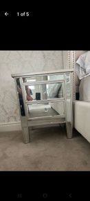 Mirrored bedside Lockers